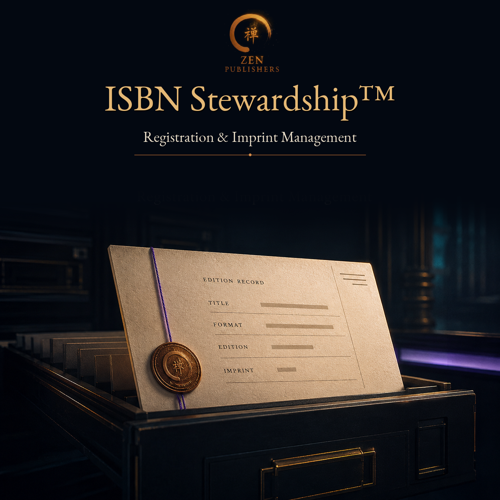 ISBN Registration & Imprint Stewardship™